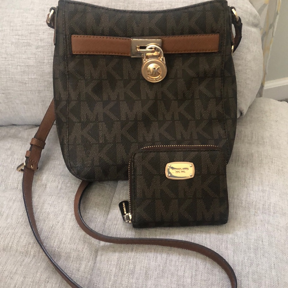 Matching wallet and crossbody